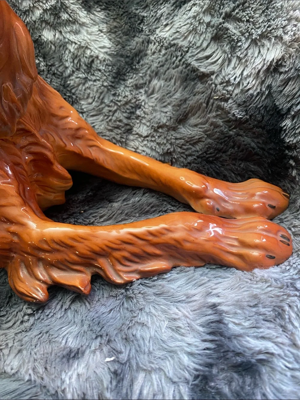 Mid Century Giovanni Ronzan Ceramic Irish Setter 
 Dog Figurine - Picture 6 of 16